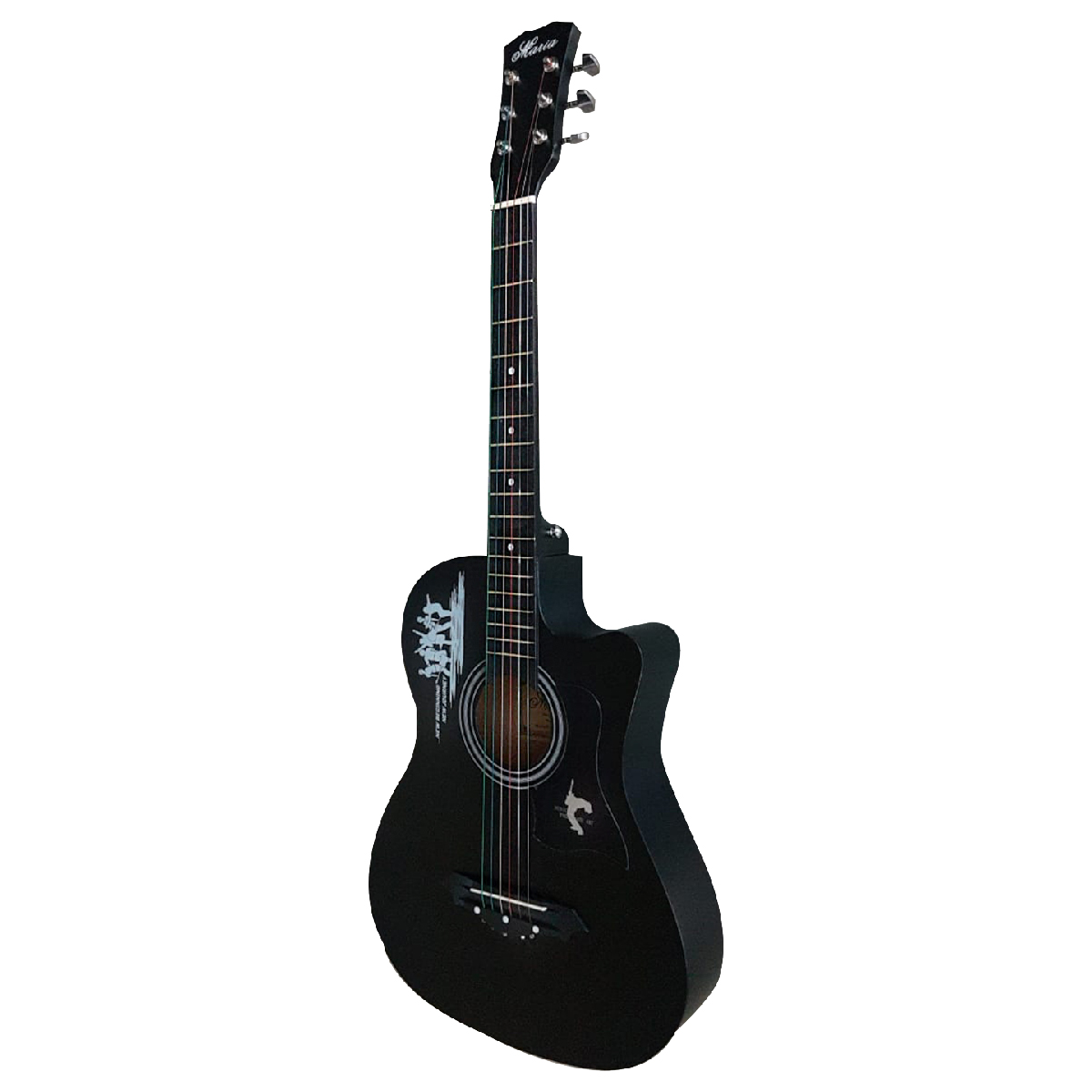 Maria Acoustic Guitar Black, CX38C BLACK